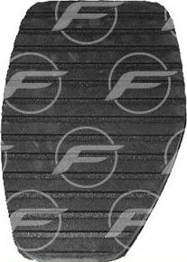 FARE 0921 - Педальні накладка, педаль гальма autocars.com.ua