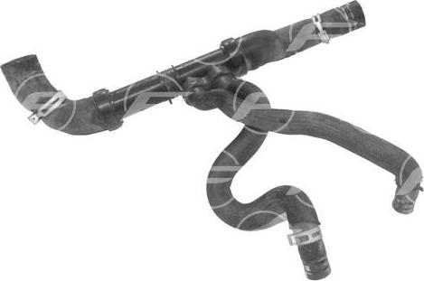 FARE 11376 - Шланг радіатора autocars.com.ua