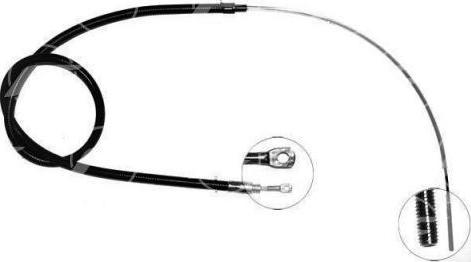 FARE 17582 - Трос, гальмівна система autocars.com.ua