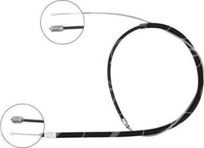 FARE 17636 - Трос, гальмівна система autocars.com.ua