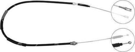 FARE 17711 - Трос, гальмівна система autocars.com.ua