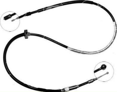 FARE 17731 - Трос, гальмівна система autocars.com.ua