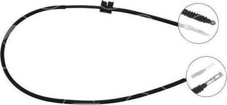 FARE 17747 - Трос, гальмівна система autocars.com.ua