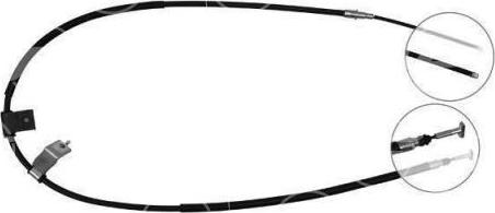 FARE 18106 - Трос, гальмівна система autocars.com.ua