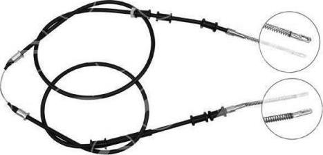 FARE 18619 - Трос, гальмівна система autocars.com.ua