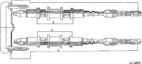 FARE 18638 - Трос, гальмівна система autocars.com.ua