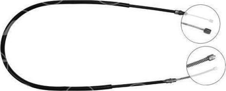 FARE 18814 - Трос, гальмівна система autocars.com.ua