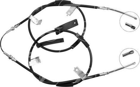 FARE 19329 - Трос, гальмівна система autocars.com.ua