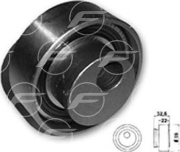 FARE 21918 - Натяжна ролик, ремінь ГРМ autocars.com.ua