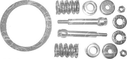 FARE 2238 - Монтажний комплект, труба вихлопного газу autocars.com.ua