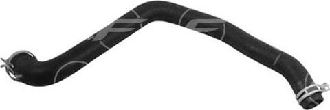 FARE 23077 - Шланг радіатора autocars.com.ua