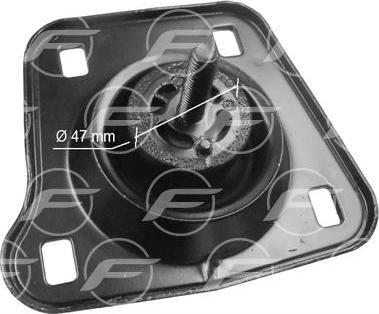 FARE 2411 - Подушка, підвіска двигуна autocars.com.ua