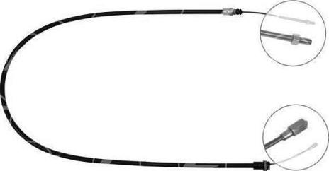 FARE 24827 - Трос, управління зчепленням autocars.com.ua