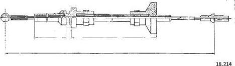 FARE 24923 - Трос, управління зчепленням autocars.com.ua