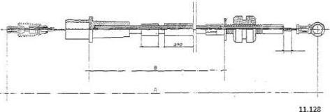 FARE 25804 - Тросик газу autocars.com.ua