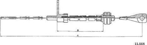 FARE 25992 - Тросик газу autocars.com.ua