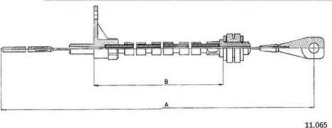 FARE 25993 - Тросик газу autocars.com.ua