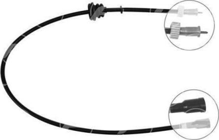 FARE 27663 - Тросик спідометра autocars.com.ua