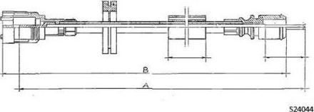 FARE 27705 - Тросик спідометра autocars.com.ua