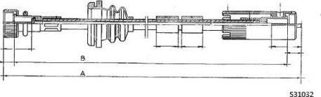 FARE 27750 - Тросик спідометра autocars.com.ua