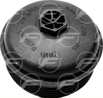 FARE 30488 - Кришка, корпус масляного фільтра autocars.com.ua