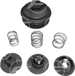 FARE 9928 - Кришка, корпус масляного фільтра autocars.com.ua