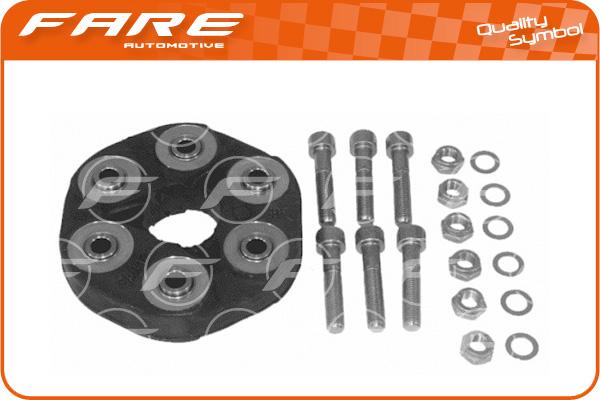 FARE SA 0615 - Шарнир, продольный вал autodnr.net