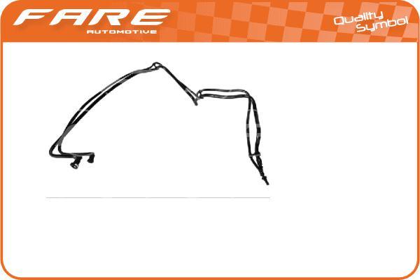 FARE SA 34811 - Шланг радиатора avtokuzovplus.com.ua