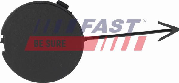 Fast FT10641G - Заслінка, буксирний гак autocars.com.ua