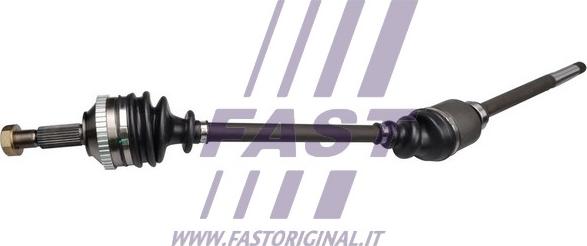 Fast FT27106 - Піввісь права L.929.0-A.27-D.24-ABS.48 Fiat Scudo-Citroen Jumpy-Peugeot Expert 1.6-1.9D 96- autocars.com.ua