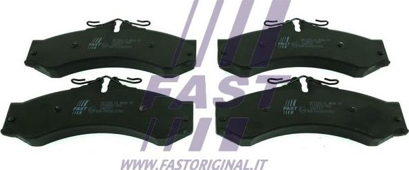 Fast FT29015 - Тормозные колодки, дисковые, комплект autodnr.net