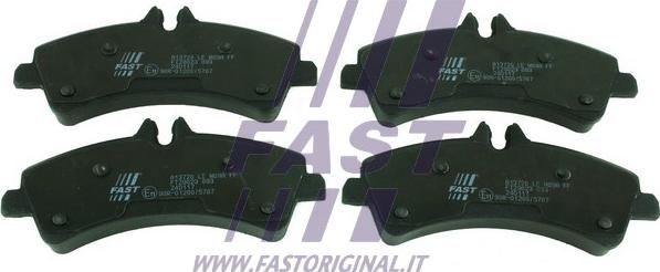 Fast FT29023 - Тормозные колодки, дисковые, комплект autodnr.net