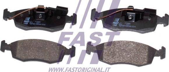 Fast FT29083 - Гальмівні колодки, дискові гальма autocars.com.ua