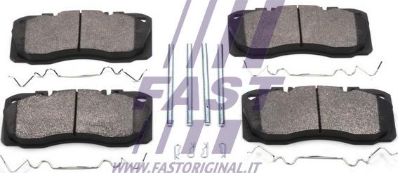 Fast FT29093HD - Гальмівні колодки, дискові гальма autocars.com.ua