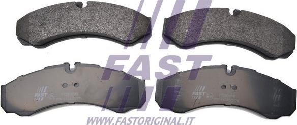 Fast FT29095HD - Тормозные колодки, дисковые, комплект autodnr.net