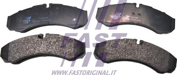 Fast FT29121HD - Гальмівні колодки, дискові гальма autocars.com.ua
