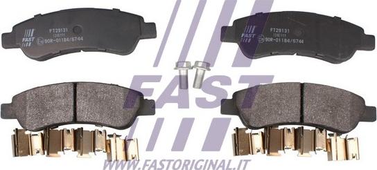 Fast FT29131 - Тормозные колодки, дисковые, комплект autodnr.net