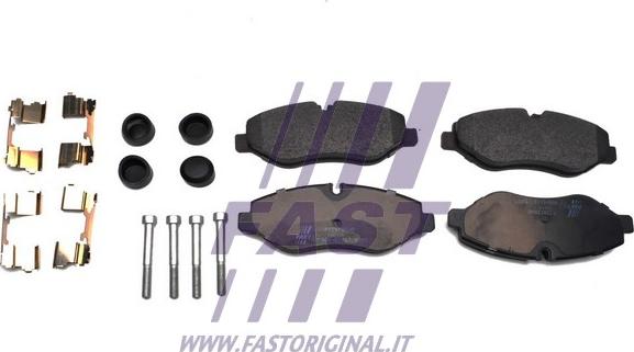 Fast FT29135HD - Гальмівні колодки, дискові гальма autocars.com.ua