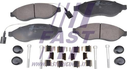 Fast FT29155 - Гальмівні колодки, дискові гальма autocars.com.ua