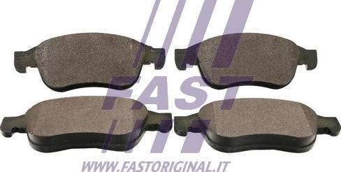 Fast FT29170 - Гальмівні колодки, дискові гальма autocars.com.ua