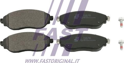 Fast FT29550 - Гальмівні колодки, дискові гальма autocars.com.ua
