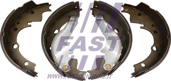 Fast FT30002 - Комплект тормозных колодок, барабанные autodnr.net