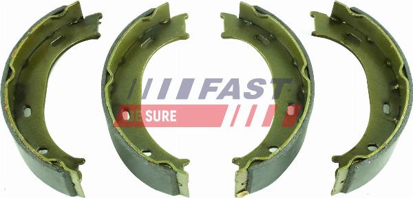 Fast FT30034 - Комплект гальм, барабанний механізм autocars.com.ua