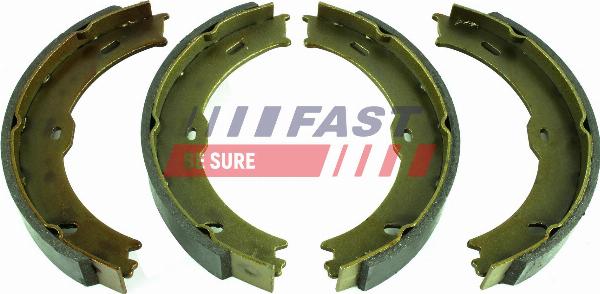 Fast FT30036 - Комплект гальм, барабанний механізм autocars.com.ua