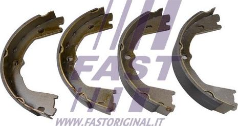Fast FT30055 - Комплект гальм, ручник, парковка autocars.com.ua