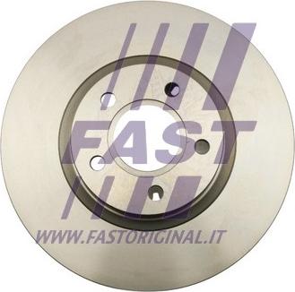 Fast FT31138 - Тормозной диск avtokuzovplus.com.ua