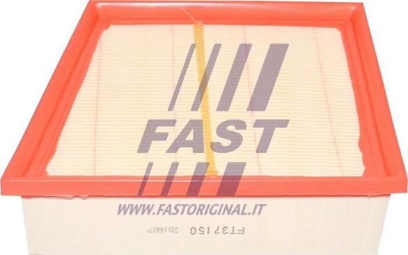 Fast FT37150 - Повітряний фільтр autocars.com.ua
