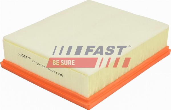 Fast FT37159 - Повітряний фільтр autocars.com.ua