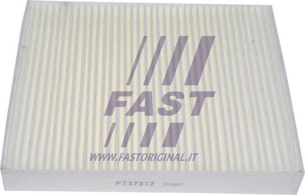 Fast FT37312 - Фільтр, повітря у внутрішній простір autocars.com.ua
