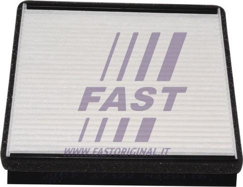 Fast FT37322 - Фільтр, повітря у внутрішній простір autocars.com.ua